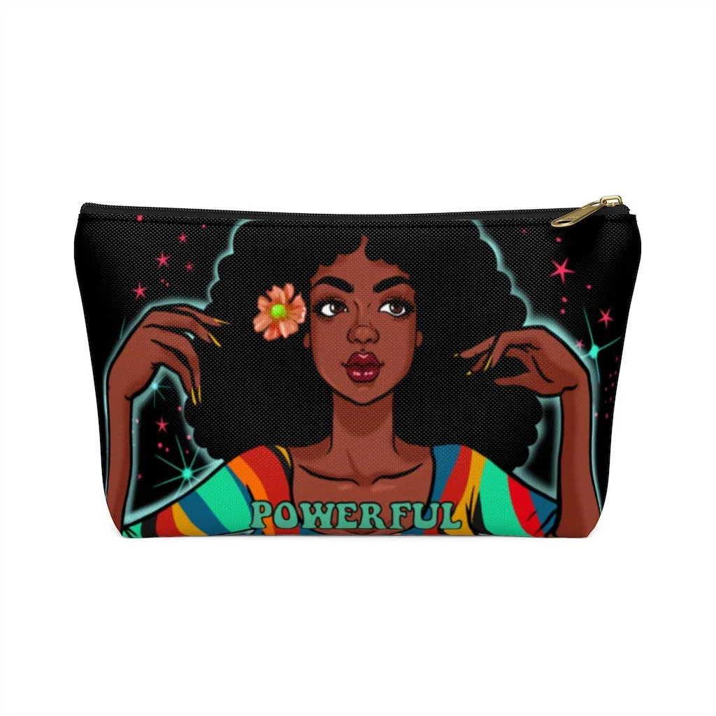 POWERFUL Accessory Pouch w T-bottom