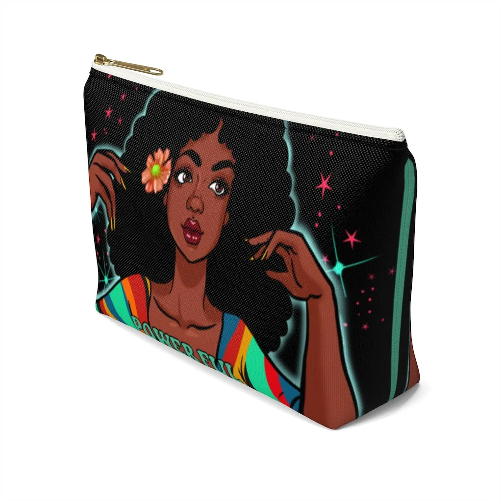 POWERFUL Accessory Pouch w T-bottom