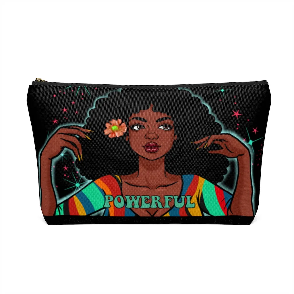 POWERFUL Accessory Pouch w T-bottom