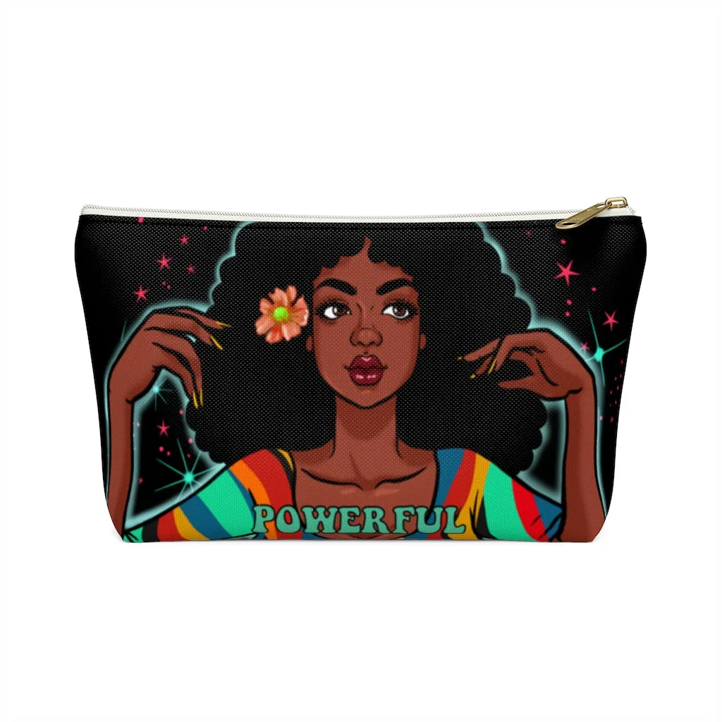 POWERFUL Accessory Pouch w T-bottom