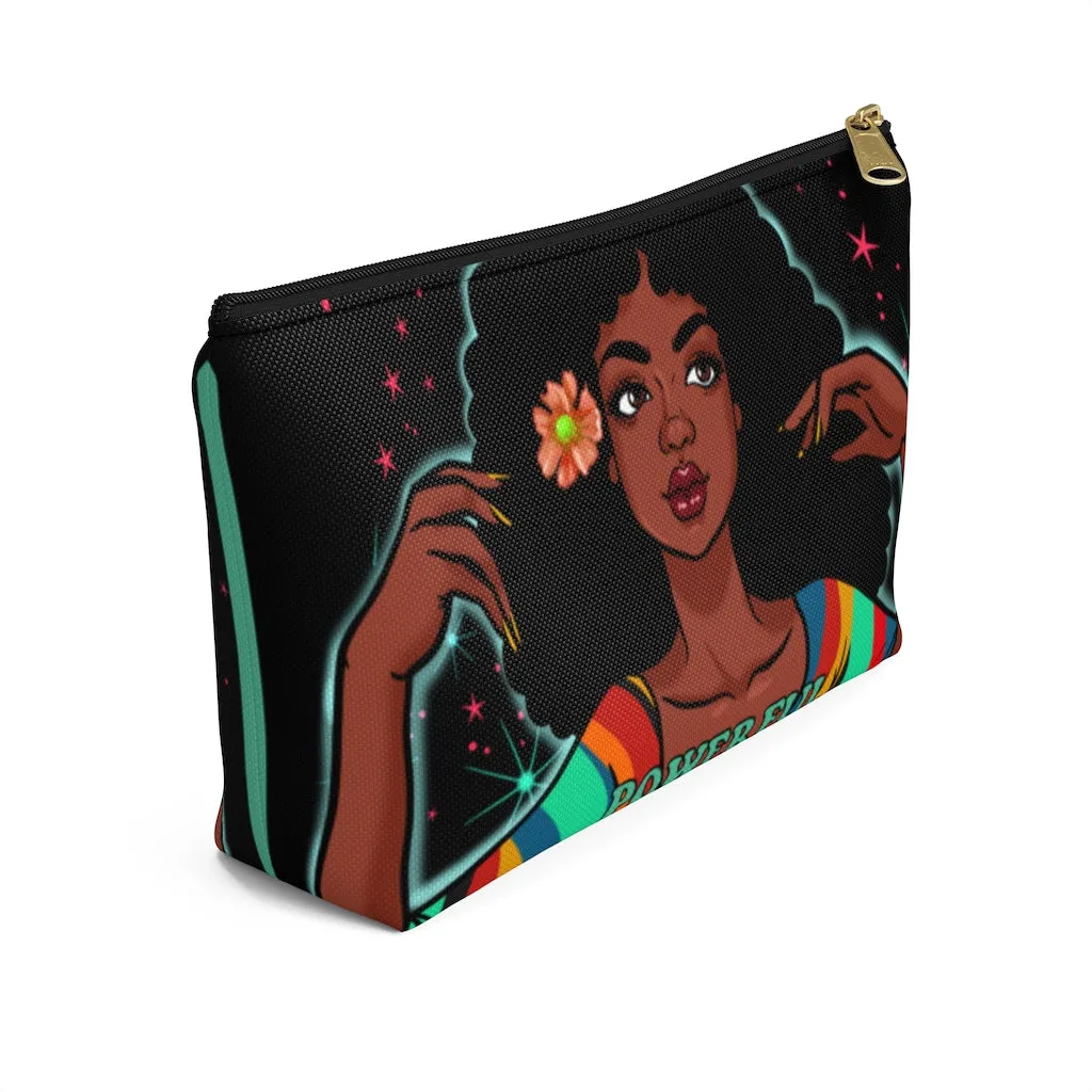 POWERFUL Accessory Pouch w T-bottom