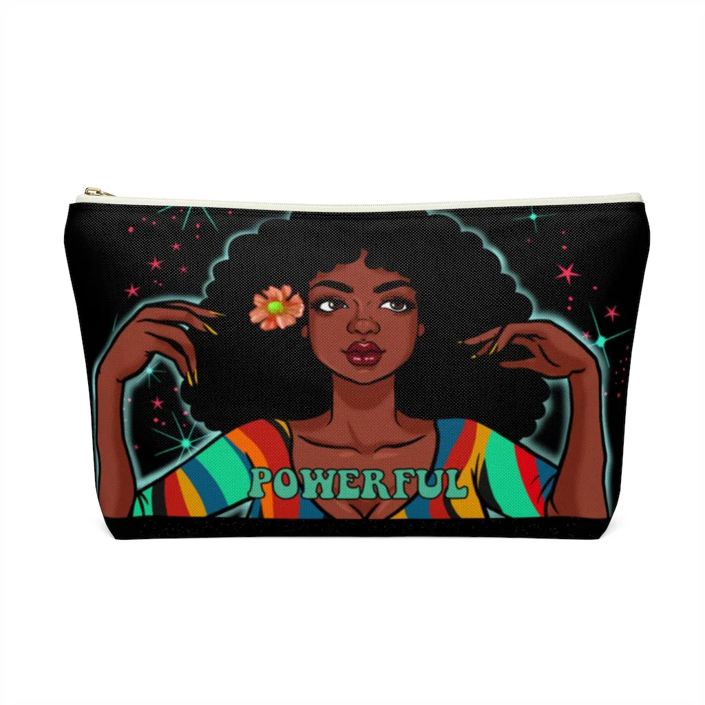 POWERFUL Accessory Pouch w T-bottom