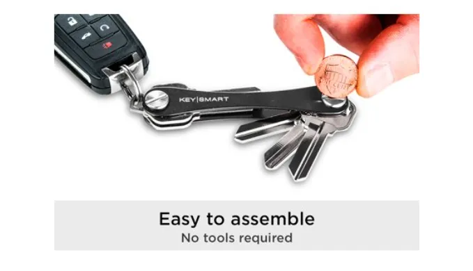 PRICE DROP: KeySmart Extended Compact Key Organizer (Holds 2-8 Keys) - Ships Next Business Day!