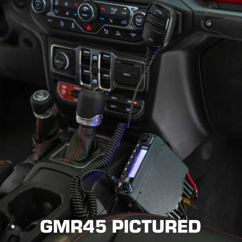 Rugged Radios JP1 Jeep Radio Kit - with GMR45 POWER HOUSE Mobile Radio for Jeep JL Wrangler, JT Gladiator