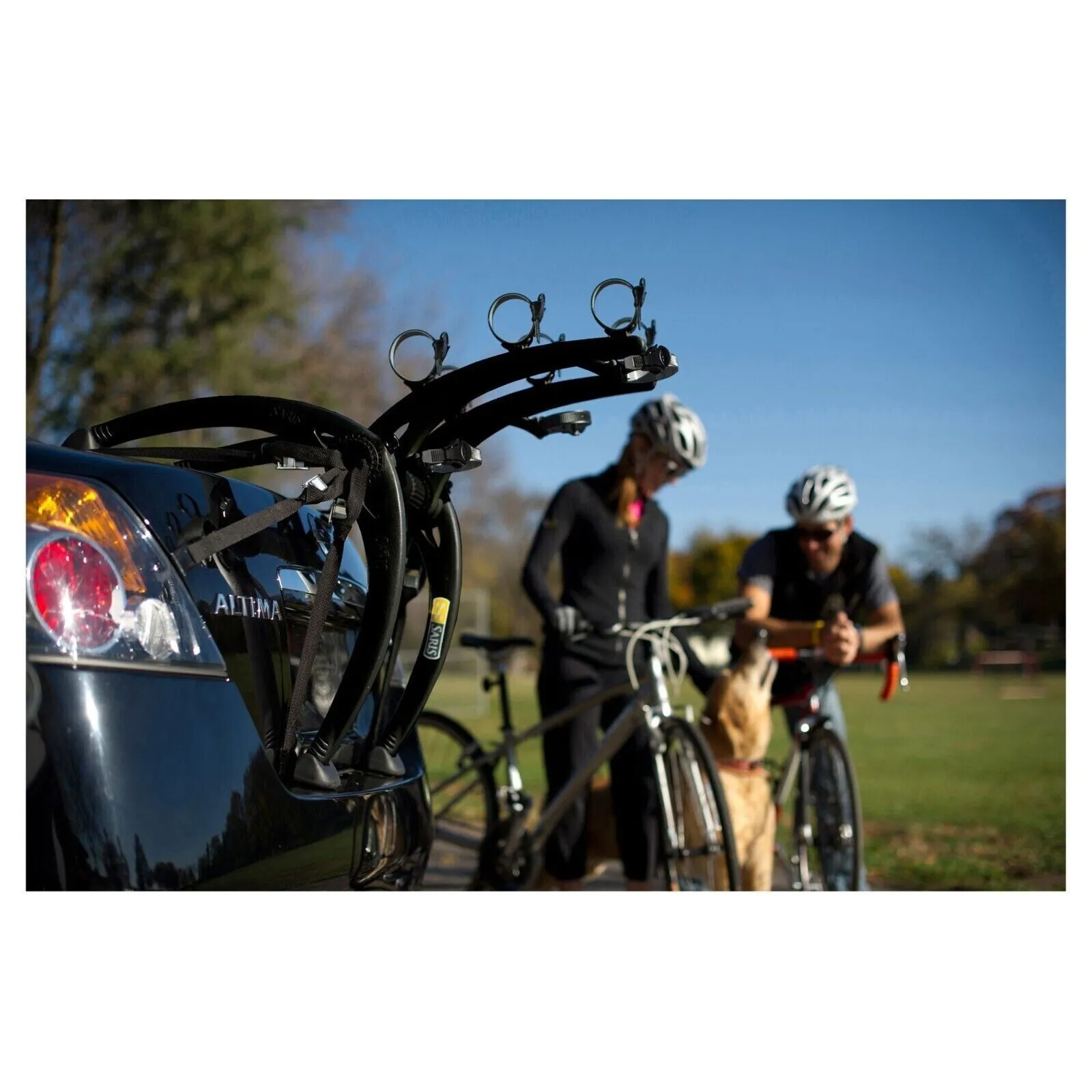 Saris Bones 3 Cycle Carrier / Car Boot Bike Rack New - Black