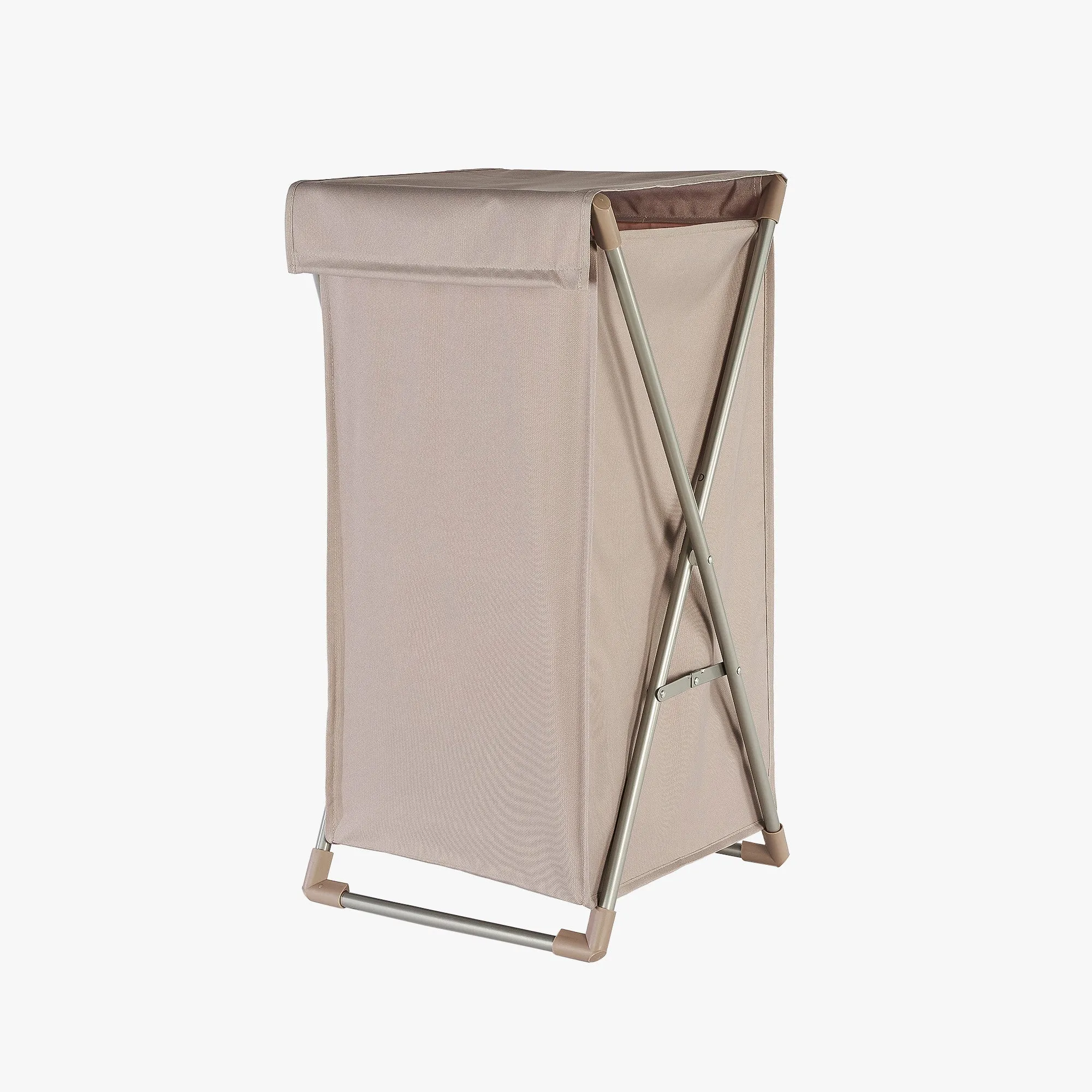 Single Folding Laundry Hamper with Lid