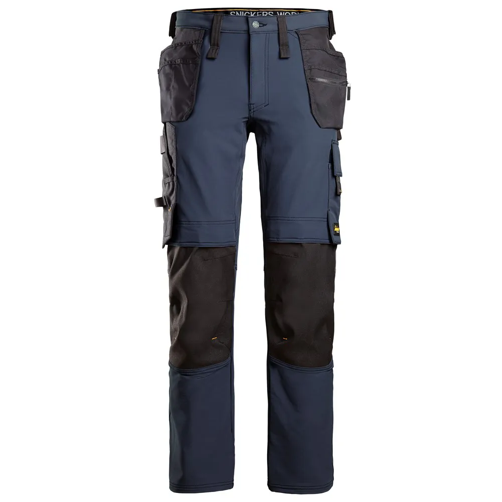 Snickers 6271 AllroundWork, Full Stretch Trousers Holster Pockets, Navy