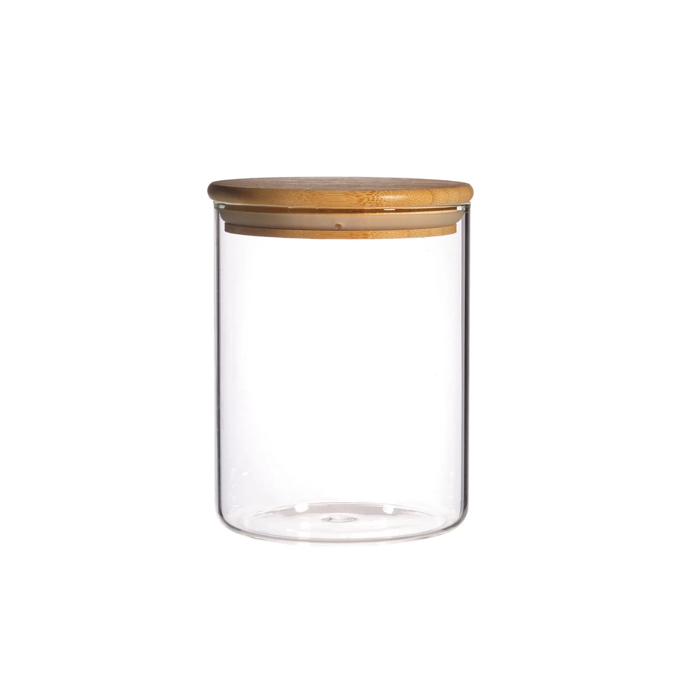 Storage Jar With Bamboo Lid - 4 Sizes Available