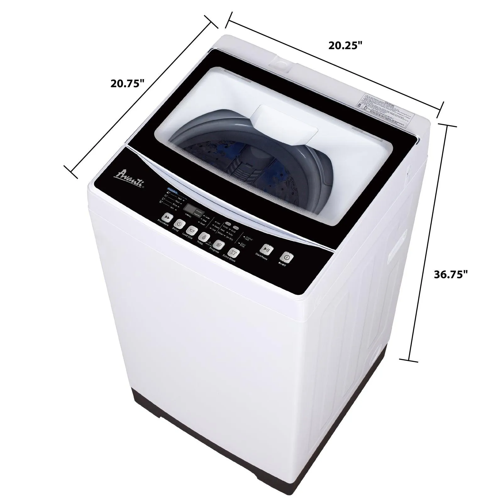 STW16D0W Avanti 1.7 cu. ft. Top Load Washing Machine - White / 1.7 cu. ft.