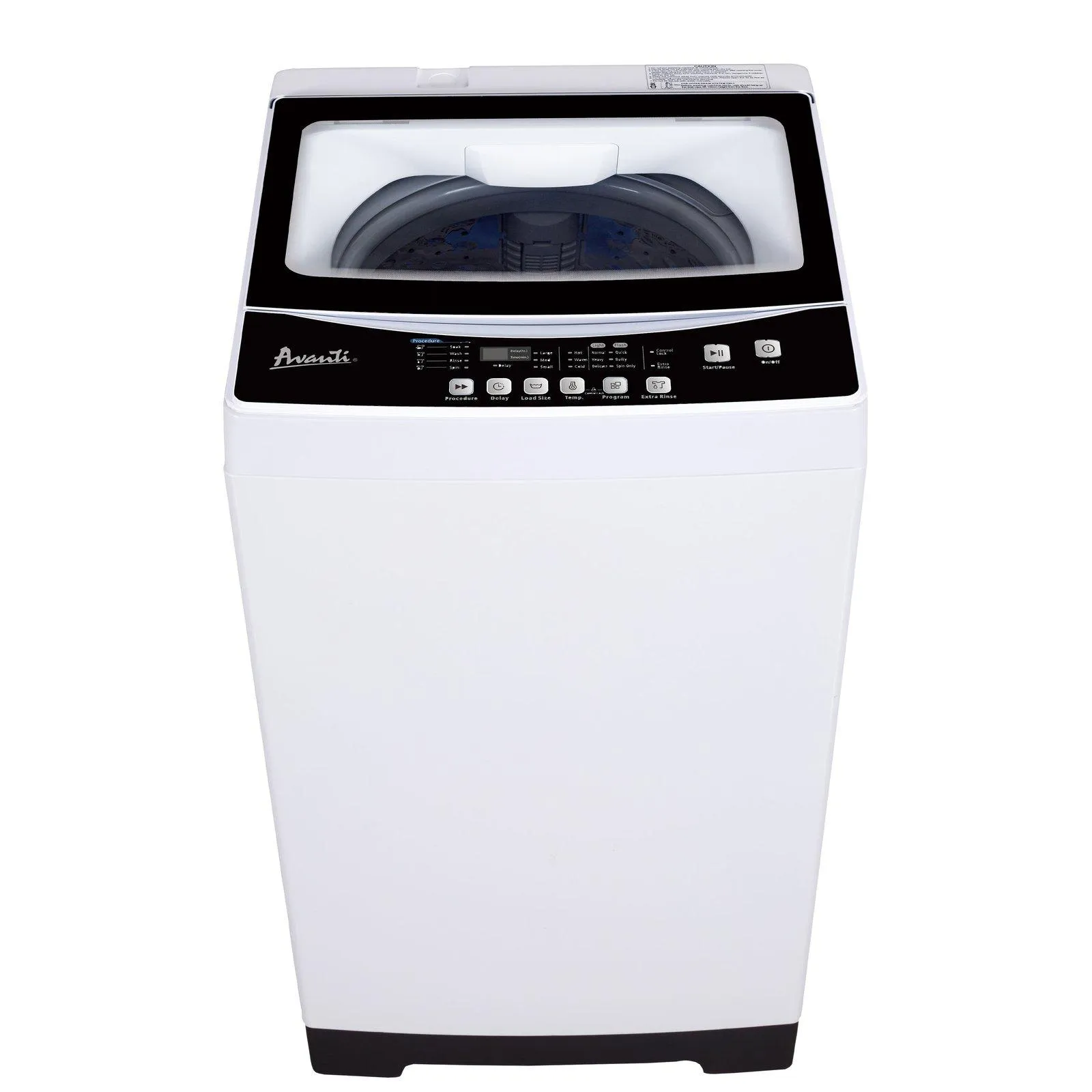 STW16D0W Avanti 1.7 cu. ft. Top Load Washing Machine - White / 1.7 cu. ft.