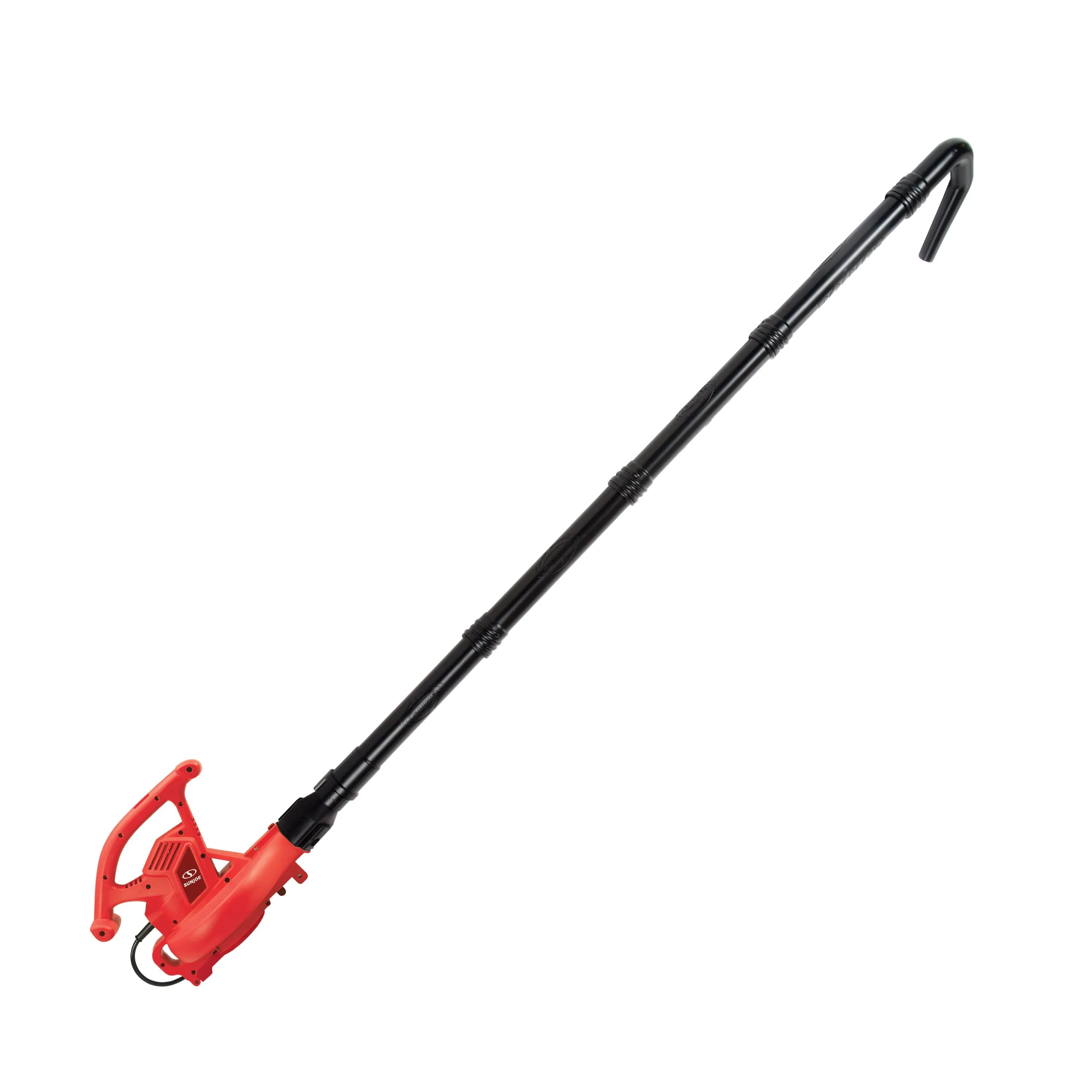 Sun Joe SBJ606E-GA-RED 4-in-1 Electric Blower | 250 MPH | 14 Amp | Vacuum | Mulcher | Gutter Cleaner (Red)