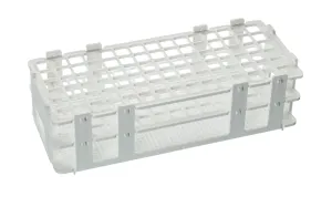 Test Tube Rack, Polypropylene, 13mm x 90 Tubes - Eisco Labs