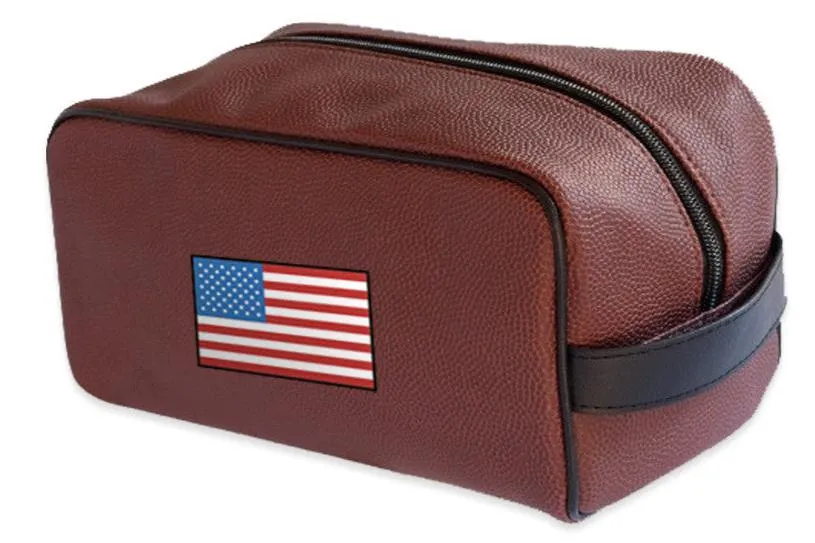 USA Football Toiletry and Cosmetics Bag