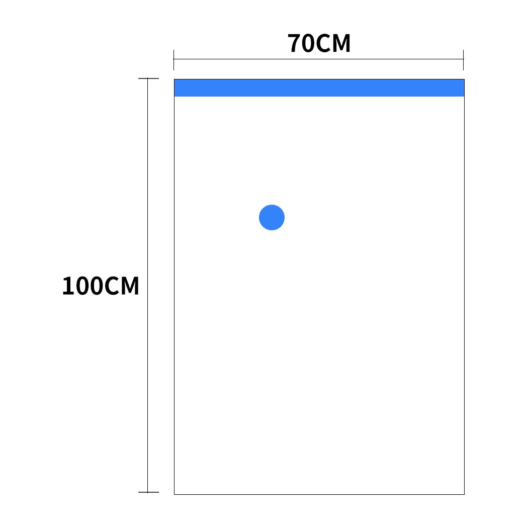 Vacuum Storage Bags Save Space Seal 100x70cm-12PK