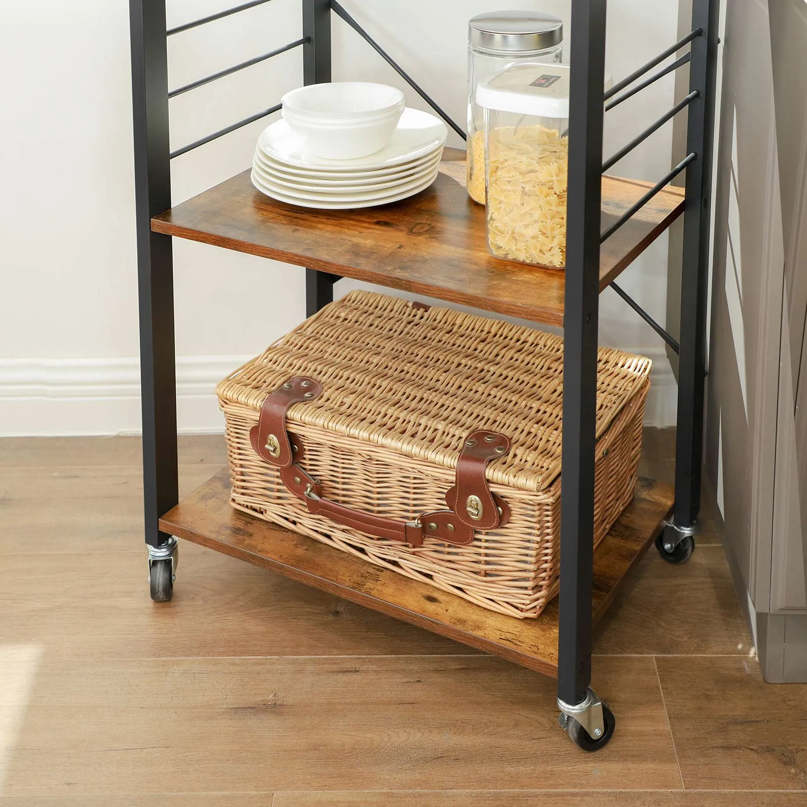 Vintage Kitchen Storage Shelf