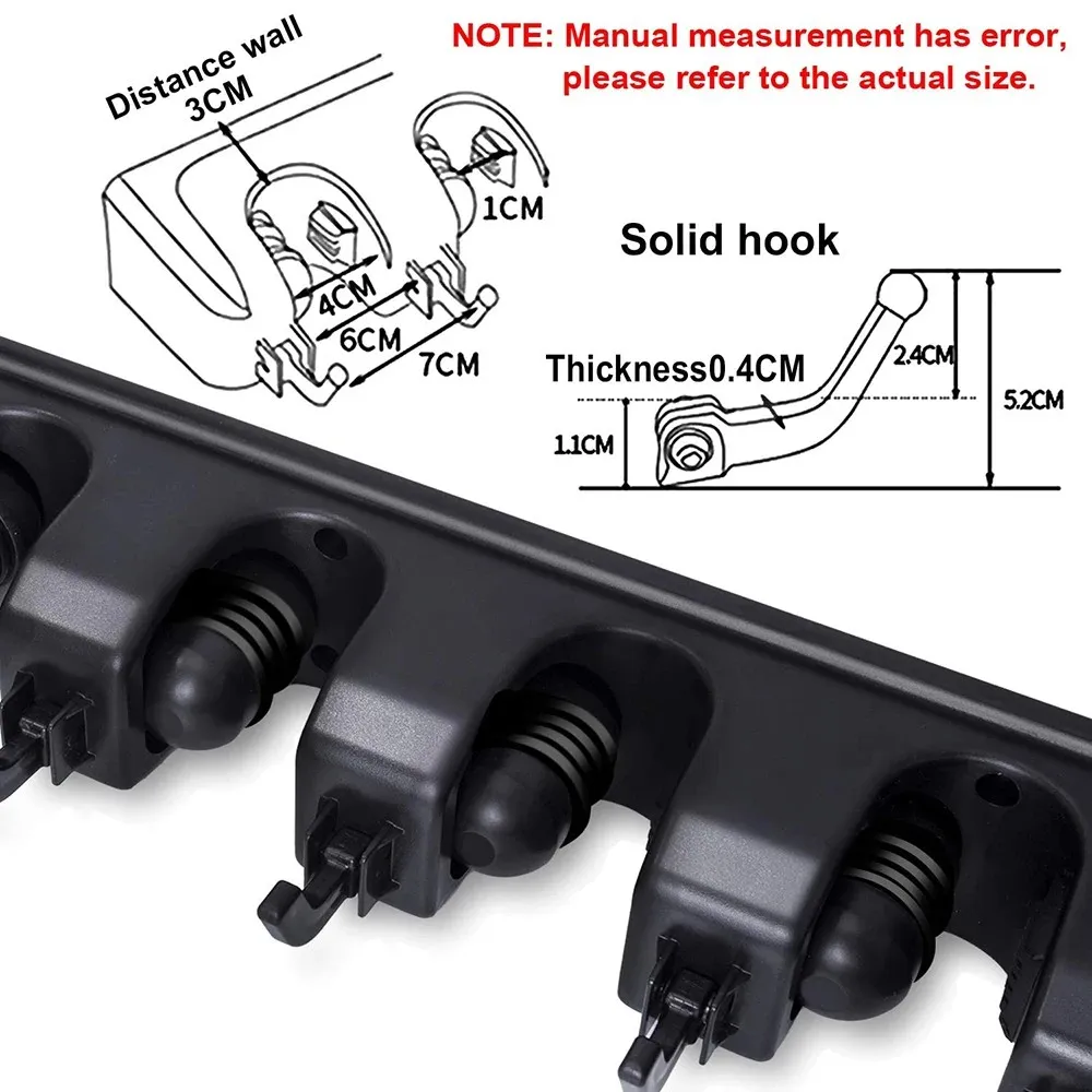 Wall Mounted Multi Functional Cleaning Utility Holder